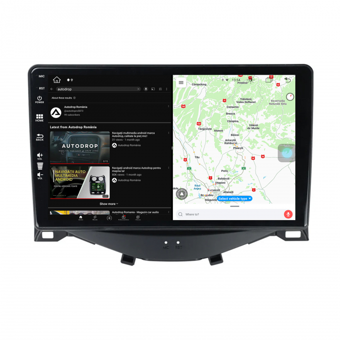 Navigatie Android Citroen C1 / Peugeot 108 / Toyota AYGO (2014-2022) 8GB | AutoDrop.ro [7]
