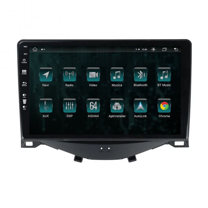 Navigatie Android Citroen C1 / Peugeot 108 / Toyota AYGO (2014-2022) 8GB | AutoDrop.ro [3]