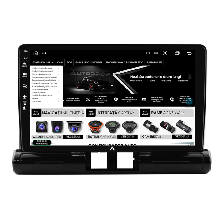 Navigatie Android Citroen C3 Low-V (2024+) 8GB RAM | AutoDrop.ro [4]