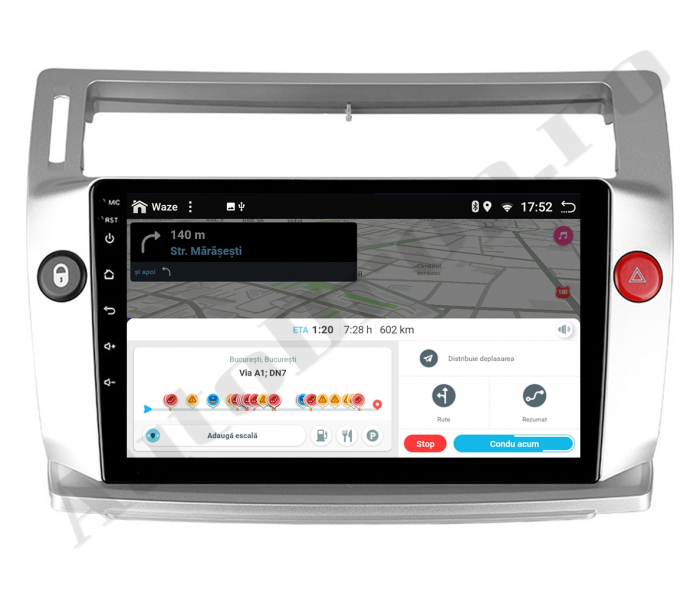 Navigatie Android 12 Citroen C4 QLED | AutoDrop.ro [11]