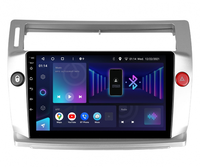 Navigatie Android 12 Citroen C4 QLED | AutoDrop.ro [3]