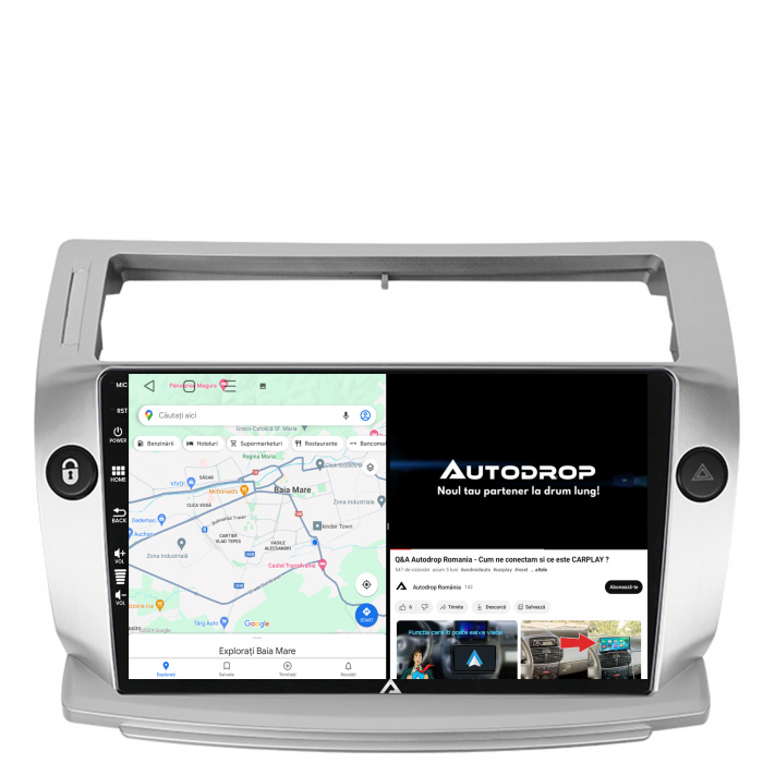 Carplay Carpad Android 12 Citroen C4 | AutoDrop.ro [9]