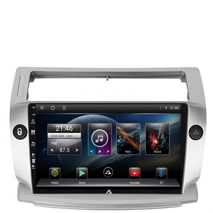 Navigatie Android Citroen C4 2+32GB | AutoDrop.ro [2]