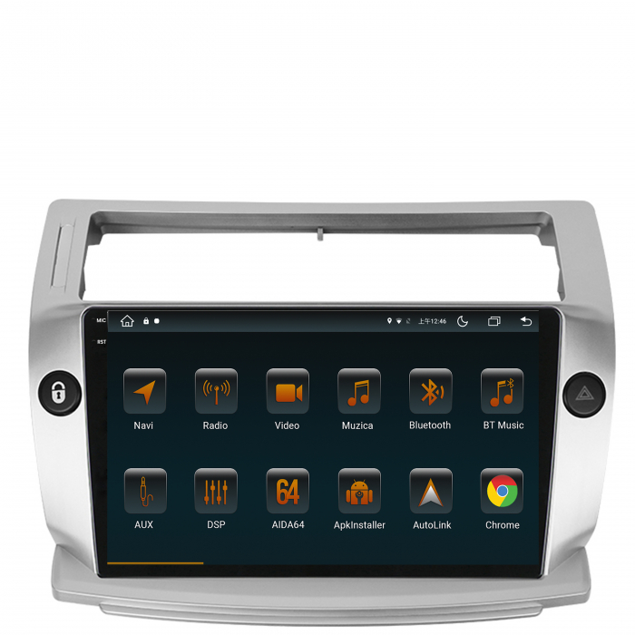 Navigatie 2K Android 13 Citroen C4 4GB RAM | AutoDrop.ro [3]