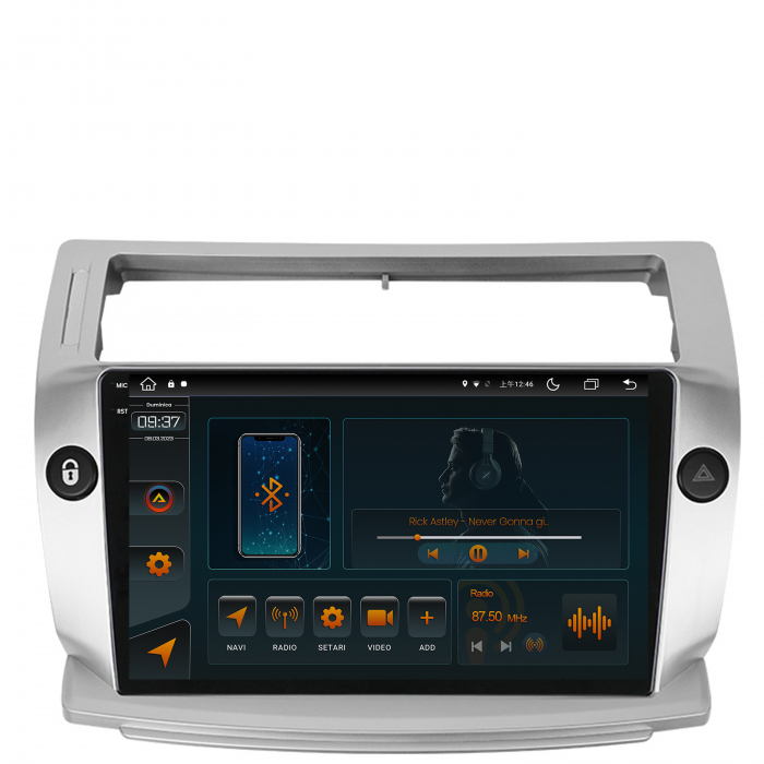 Navigatie 2K Android 13 Citroen C4 4GB RAM | AutoDrop.ro [2]