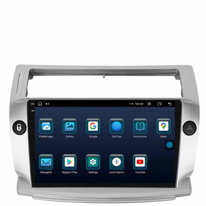 Navigatie 2K Android 13 Citroen C4 8GB RAM | AutoDrop.ro [4]