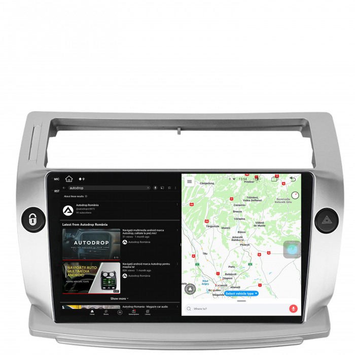 Navigatie 2K Android 13 Citroen C4 8GB RAM | AutoDrop.ro [5]