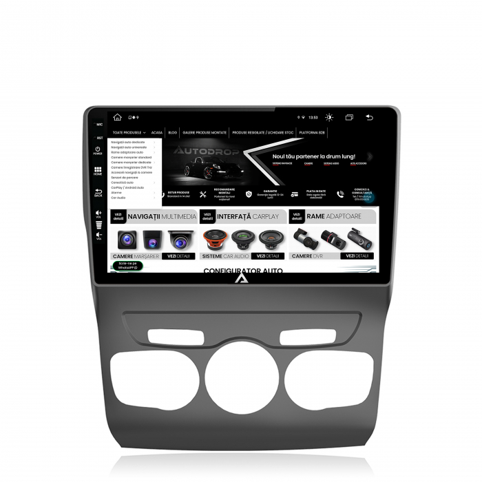 Navigatie Android 13 Citroen C4L 8GB | AutoDrop.ro [4]
