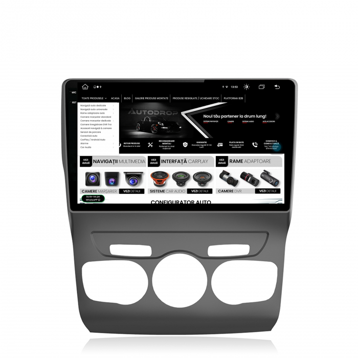Navigatie 2K Android 13 Citroen C4L 4GB | AutoDrop.ro [7]