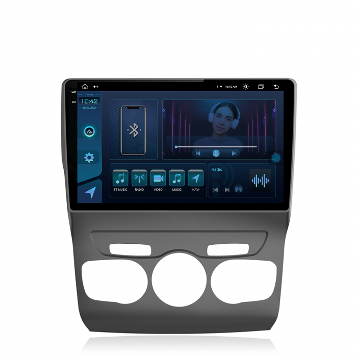 Navigatie 2K Android 13 Citroen C4L 8GB | AutoDrop.ro [2]
