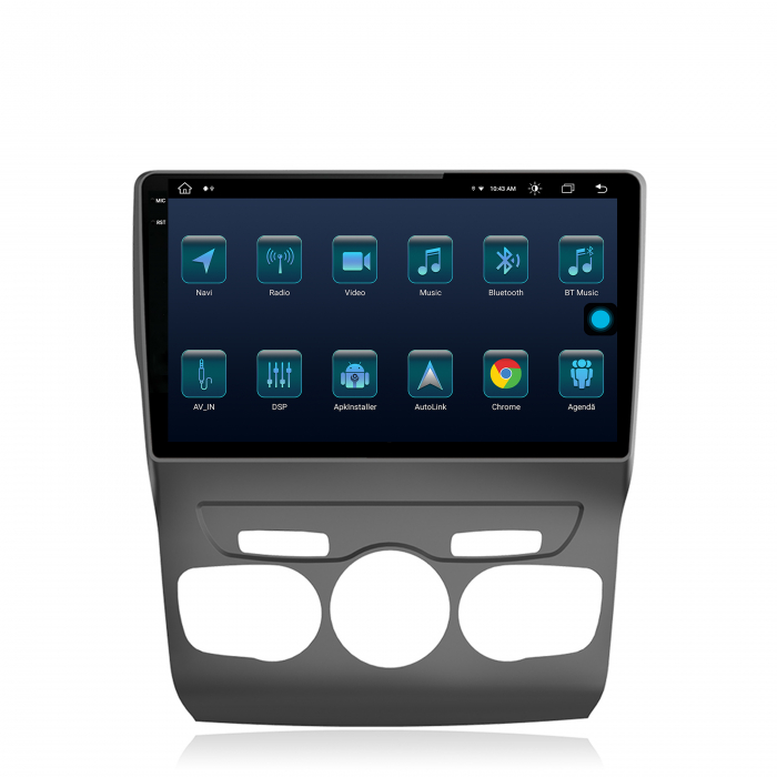 Navigatie 2K Android 13 Citroen C4L 8GB | AutoDrop.ro [3]