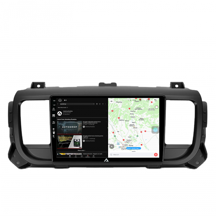 Navigatie Android Citroen Jumpy / Peugeot Expert (2017-2021) 8GB | AutoDrop.ro [9]