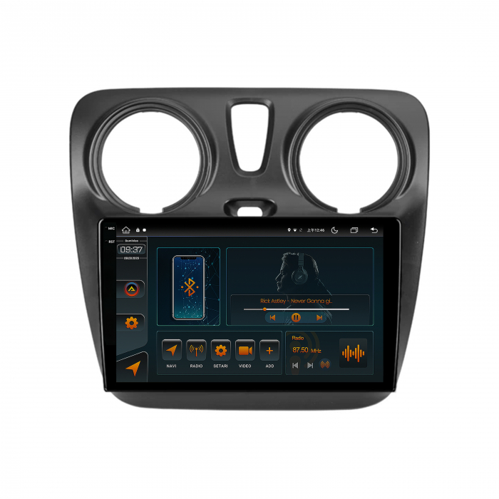 Navigatie Android 13 2K Dacia Dokker 4+64GB | AutoDrop.ro [2]
