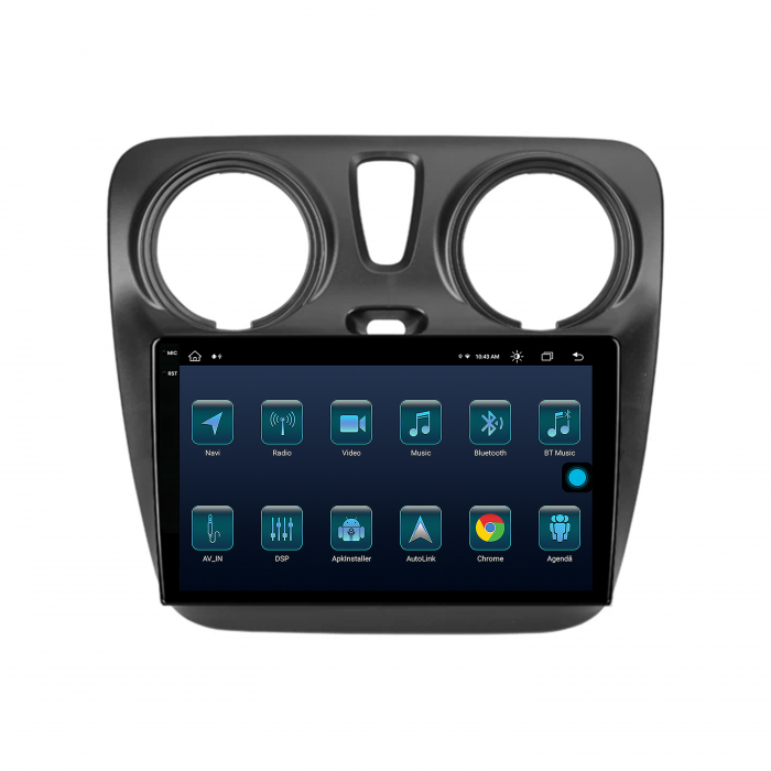 Navigatie Android 13 2K Dacia Dokker 8+256GB | AutoDrop.ro [4]