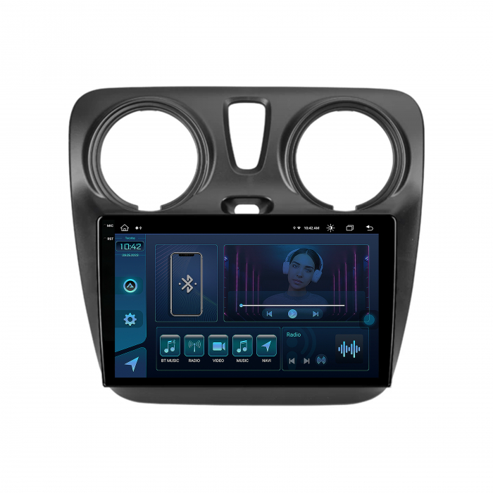 Navigatie Android 13 2K Dacia Dokker 8+256GB | AutoDrop.ro [2]