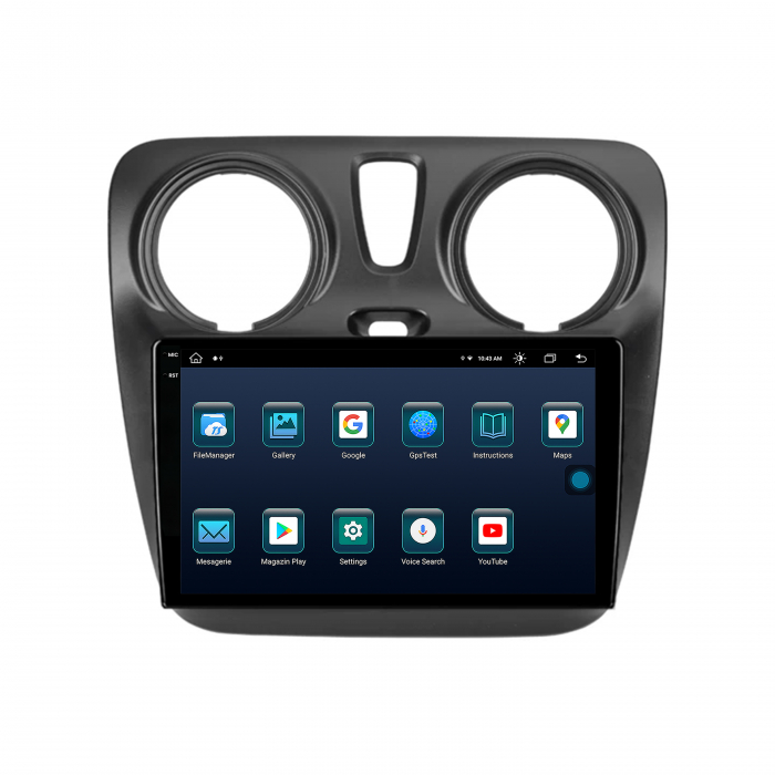 Navigatie Android 13 2K Dacia Dokker 8+256GB | AutoDrop.ro [5]