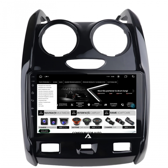 Navigatie Dedicata Dacia Duster Android 8GB | AutoDrop.ro [4]