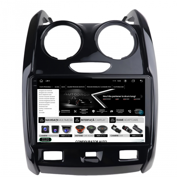 Navigatie 2K Dedicata Dacia Duster Android 4GB | AutoDrop.ro [8]
