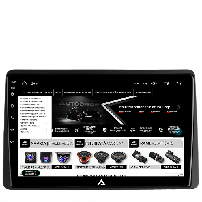 Navigatie Android Dacia Duster 2018+ 8GB | AutoDrop.ro [7]