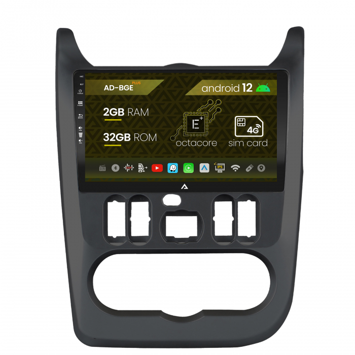 Carplay Android 12 Dacia Logan 2GB | AutoDrop.ro [1]