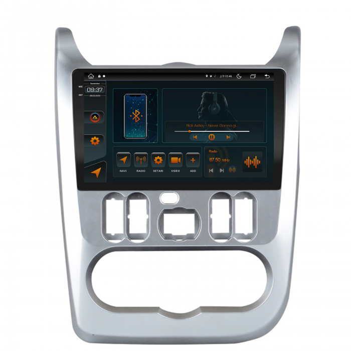 Navigatie 2K Android 13 Dacia Logan 4GB | AutoDrop.ro [2]