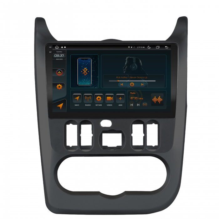Navigatie 2K Android 13 Dacia Logan 4GB | AutoDrop.ro [2]