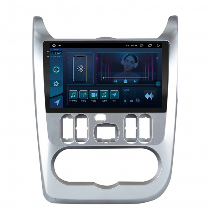 Navigatie 2K Android 13 Dacia Logan 8GB | AutoDrop.ro [2]
