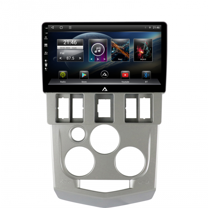 Carplay Android 12 Dacia Logan PH1 2GB | AutoDrop.ro [2]