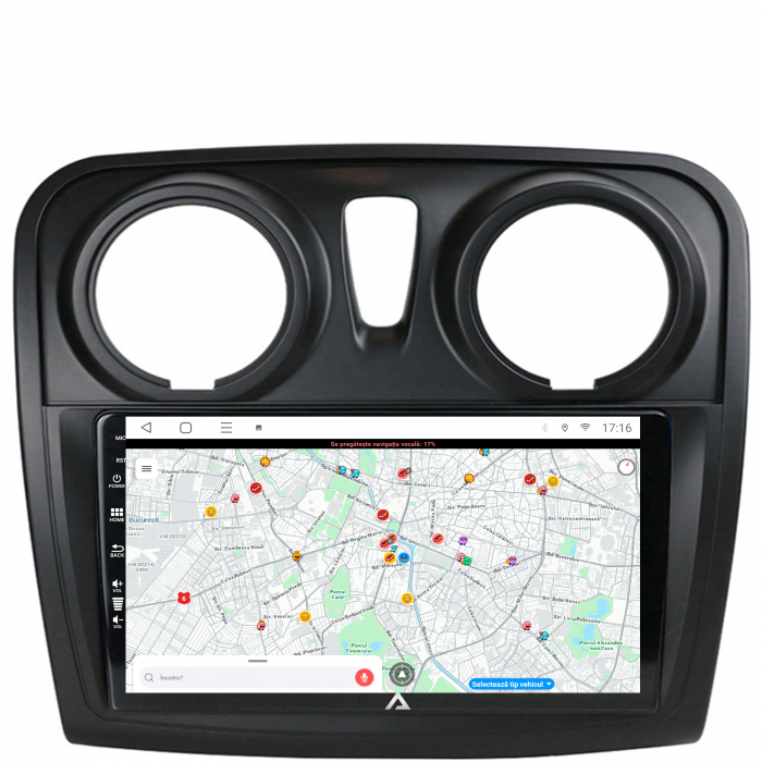 Navigatie Carplay Android 12 Dacia 9" 2GB | AutoDrop.ro [9]