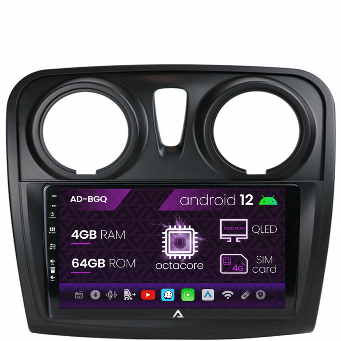 Navigatie Android 12 Dacia 9" QLED | AutoDrop.ro [2]