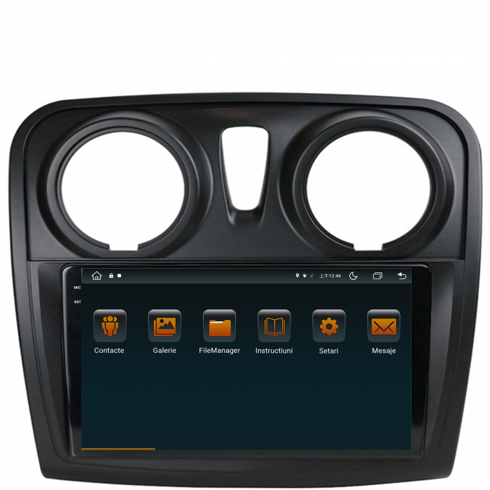 Navigatie Android 13 2K Dacia 9" 4+64GB | AutoDrop.ro [4]