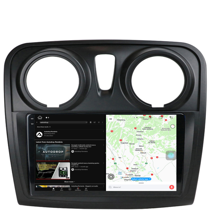 Navigatie Android 13 2K Dacia 9" 8+256GB | AutoDrop.ro [5]
