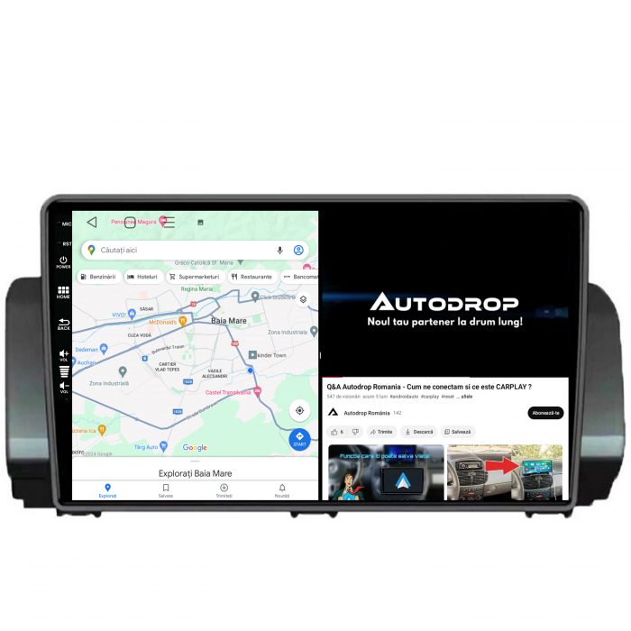 Navigatie Carplay Android 12 Dacia 9" 2GB | AutoDrop.ro [9]