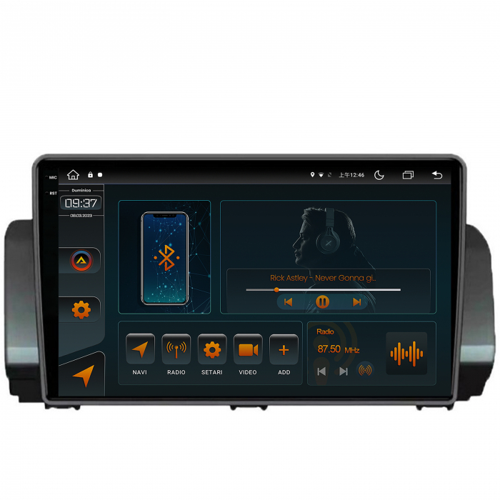 Navigatie 2K Android 13 Dacia 9" 4+64GB | AutoDrop.ro [2]