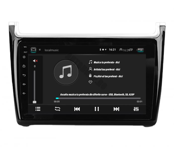 Navigatie Android Volkswagen Polo 5 2+32GB | AutoDrop.ro [8]
