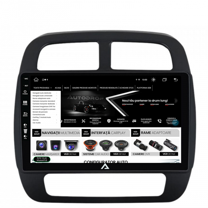 Navigatie Fiat 500 2007-2014 8GB AD-BGZ | AutoDrop.ro [4]