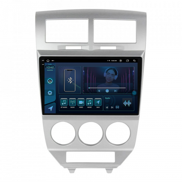 Navigatie 2K Android Dodge Caliber 8+256GB | AutoDrop.ro [2]