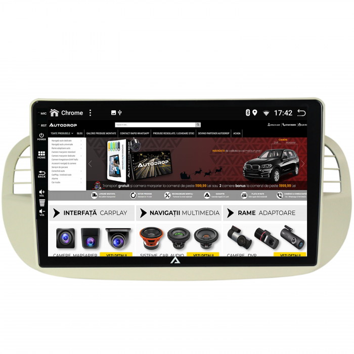 Navigatie Fiat 500 2007-2014 4GB AD-BGQ | AutoDrop.ro [10]