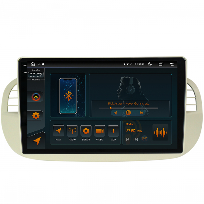 Navigatie 2K Fiat 500 2007-2014 4GB AD-BGV | AutoDrop.ro [2]