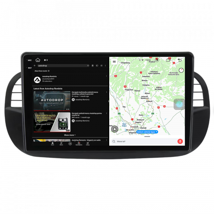 Navigatie 2K Fiat 500 2007-2014 8GB AD-BGX | AutoDrop.ro [7]