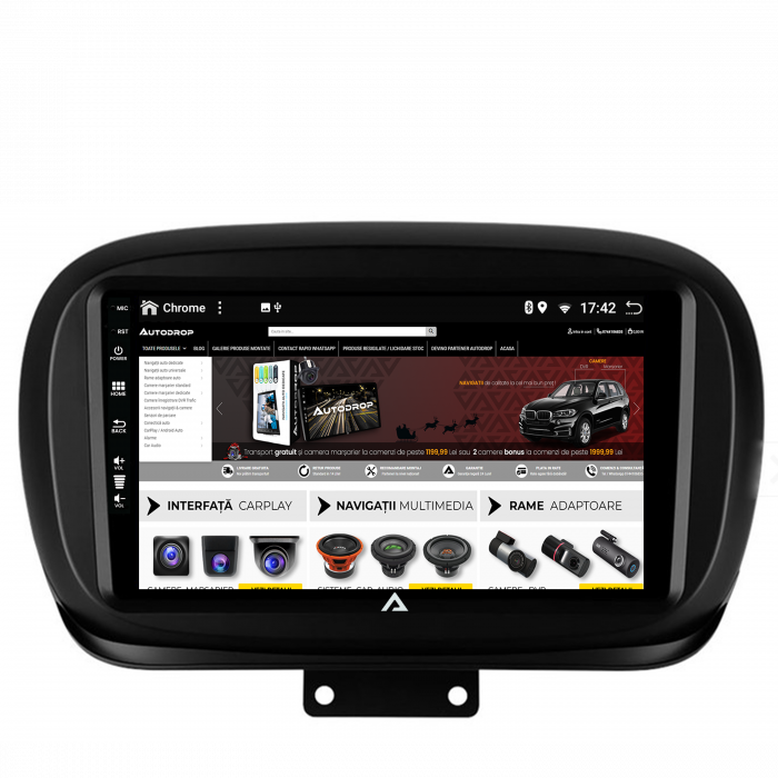 Navigatie QLED Fiat 500X 2014-2020 4GB | AutoDrop.ro [8]