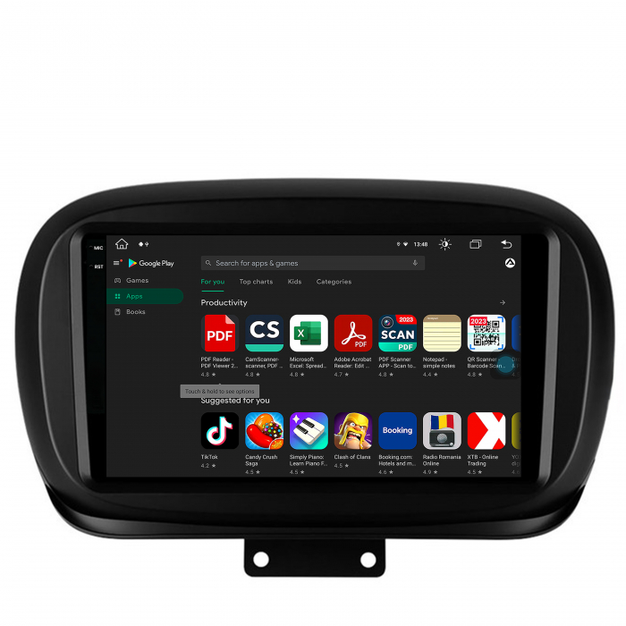 Navigatie 2K Fiat 500X 2014-2020 4+64GB | AutoDrop.ro [8]
