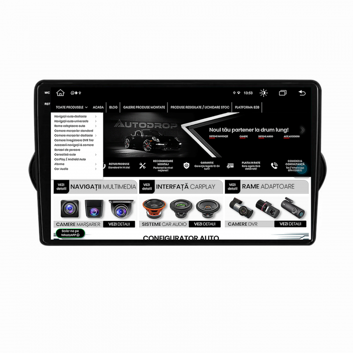 Navigatie 2K Fiat Tipo (2015-2021) 4+64GB | AutoDrop.ro [12]
