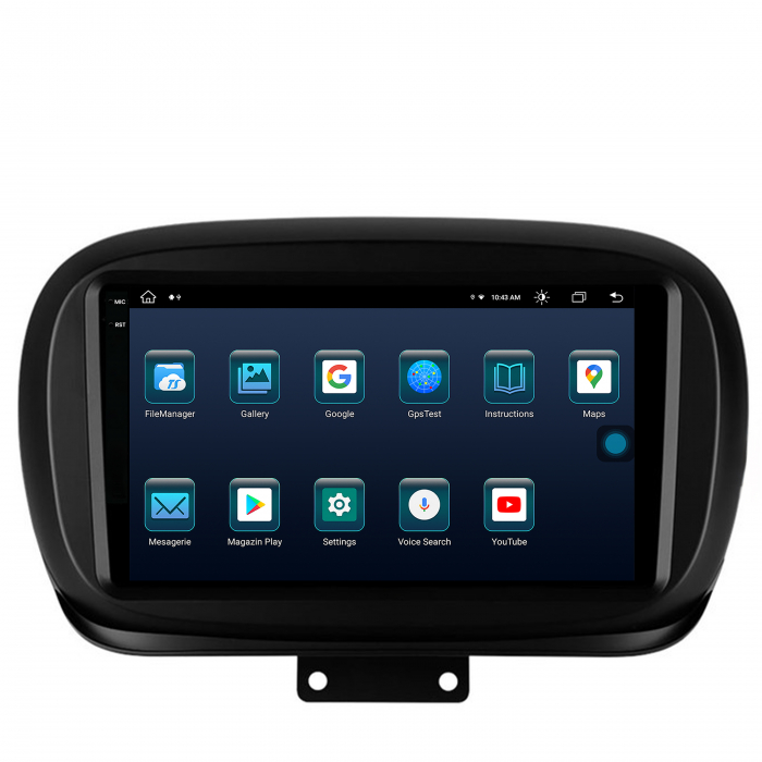 Navigatie 2K Fiat 500X 2014-2020 8+256GB | AutoDrop.ro [4]