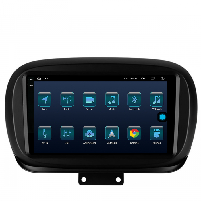 Navigatie 2K Fiat 500X 2014-2020 8+256GB | AutoDrop.ro [3]