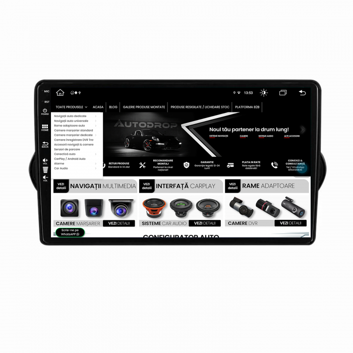 Navigatie Fiat Tipo (2015-2021) 8+256GB | AutoDrop.ro [4]