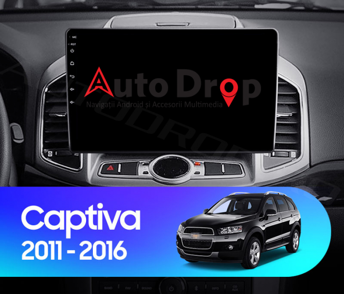 Navigatie QLED Chevrolet Captiva 2011-2016 4GB | AutoDrop.ro [6]