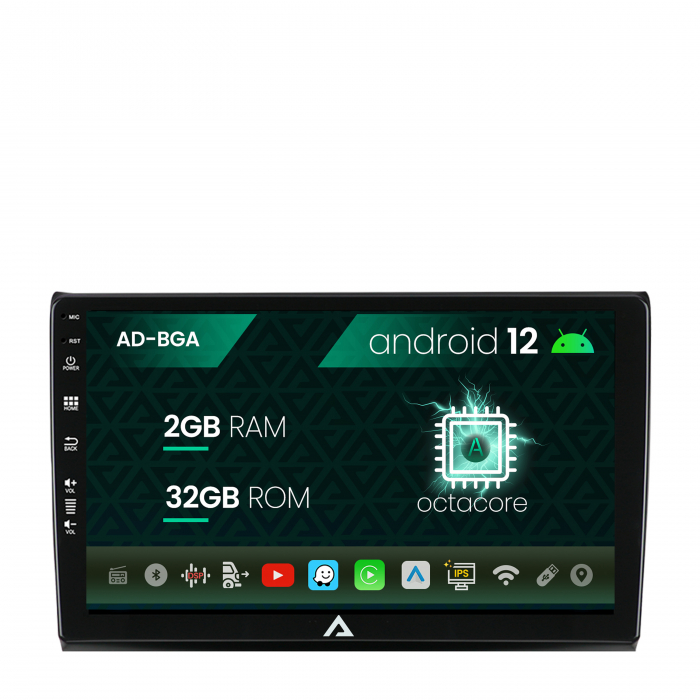 Navigatie fiat bravo (2006-2014), android 12, a-octacore 2gb ram + 32gb rom, 9 inch - ad-bga9002+ad-bgrkit356