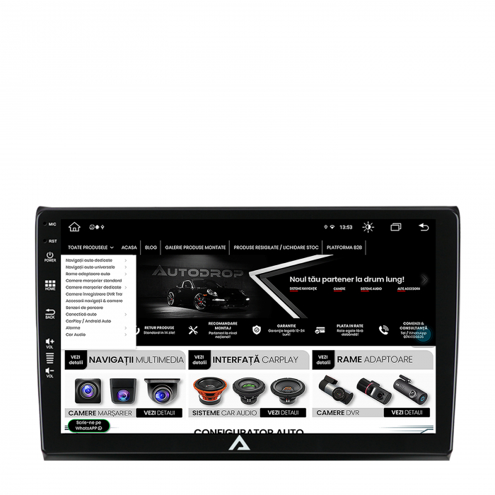 Navigatie Android 13 Fiat Bravo 8+256GB | AutoDrop.ro [5]
