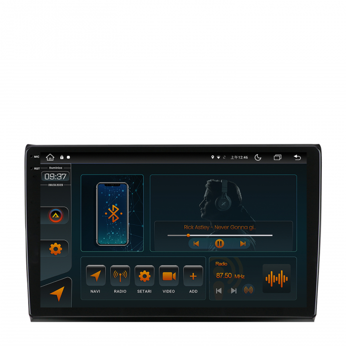 Navigatie 2K Android 13 Fiat Bravo 4+64GB | AutoDrop.ro [2]